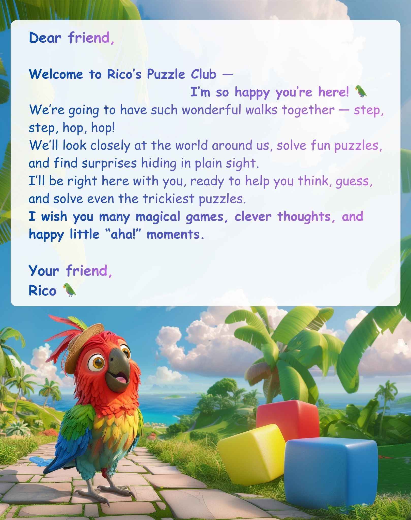 Welcome to Puzzle Walks